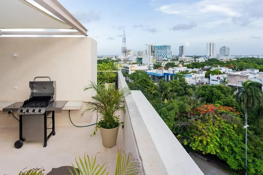 Lägenhet Estudio Moderno En La Av Nader Cancún